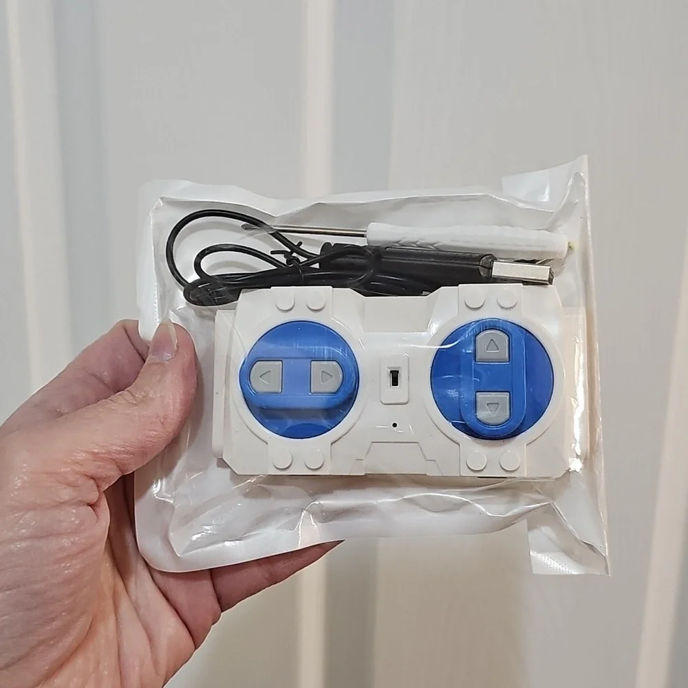 Robot Building Kit With Remote Control Blue EUC